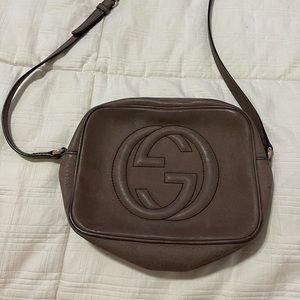 Gucci Soho Nubuck Leather Bag